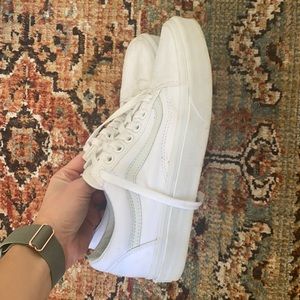 White Vans oldskool